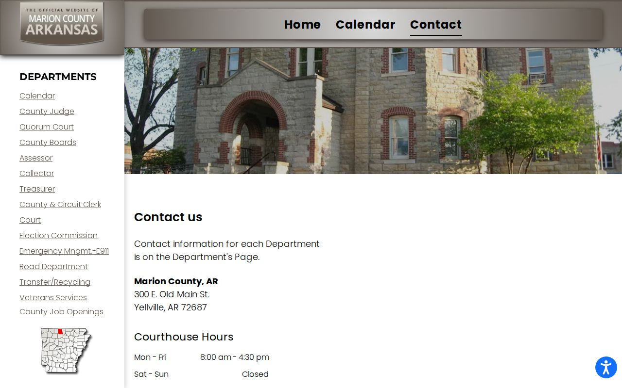 Official Marion County office contact information