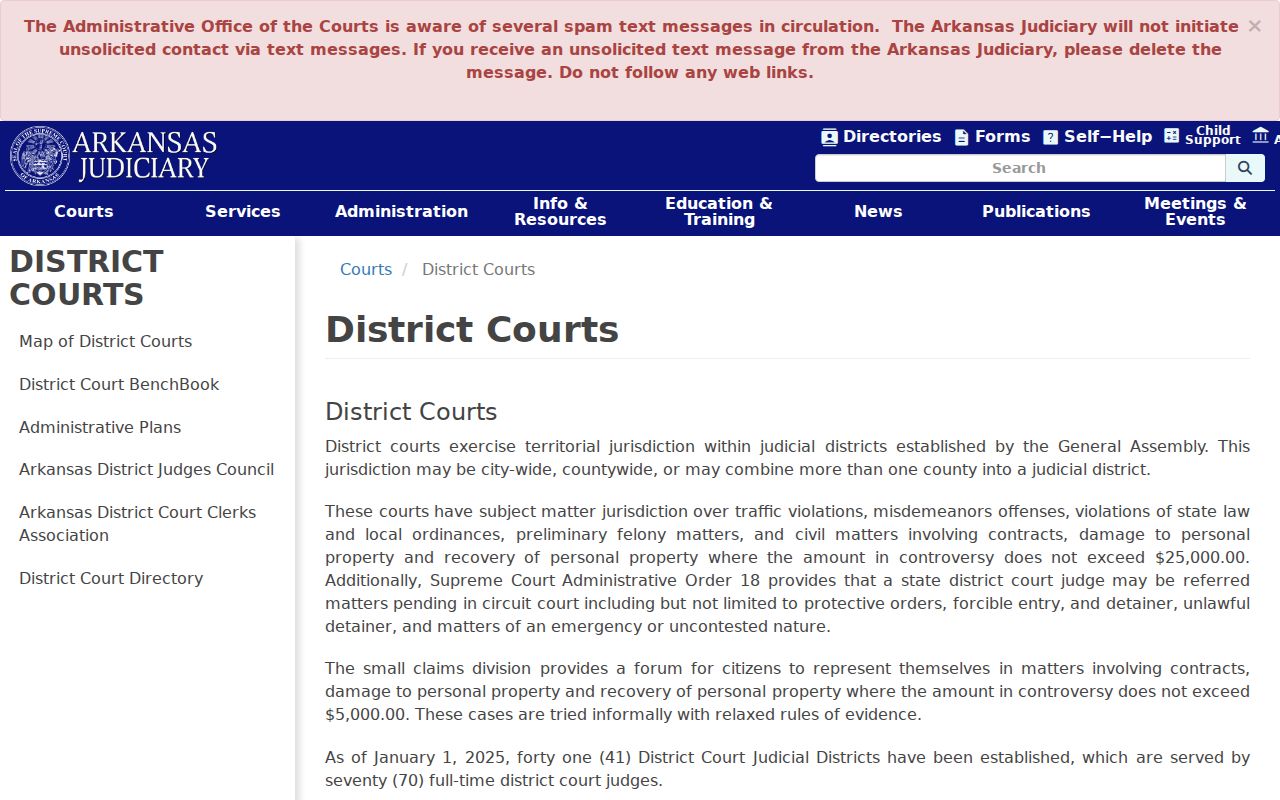 Marion County arrest warrant District Court jurisdiction
