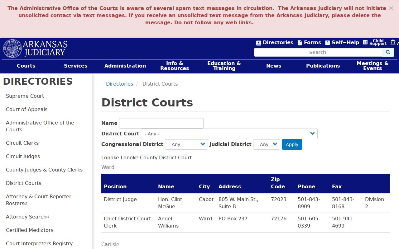 Marion County bench warrant district court directory
